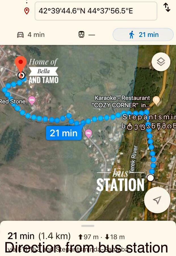 Home Of Bella & Tamo Казбеги Экстерьер фото